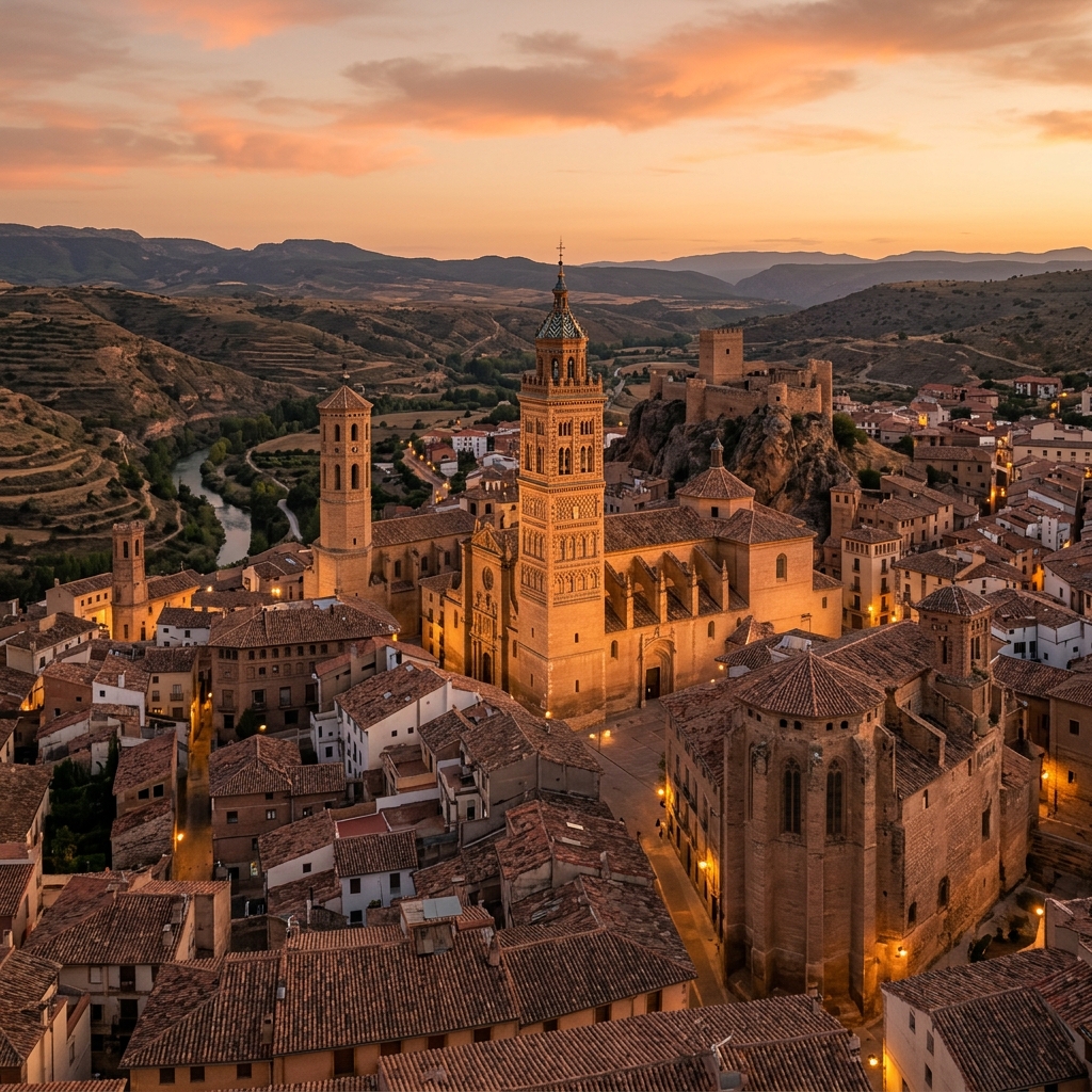 Panorámica clásica de Calatayud